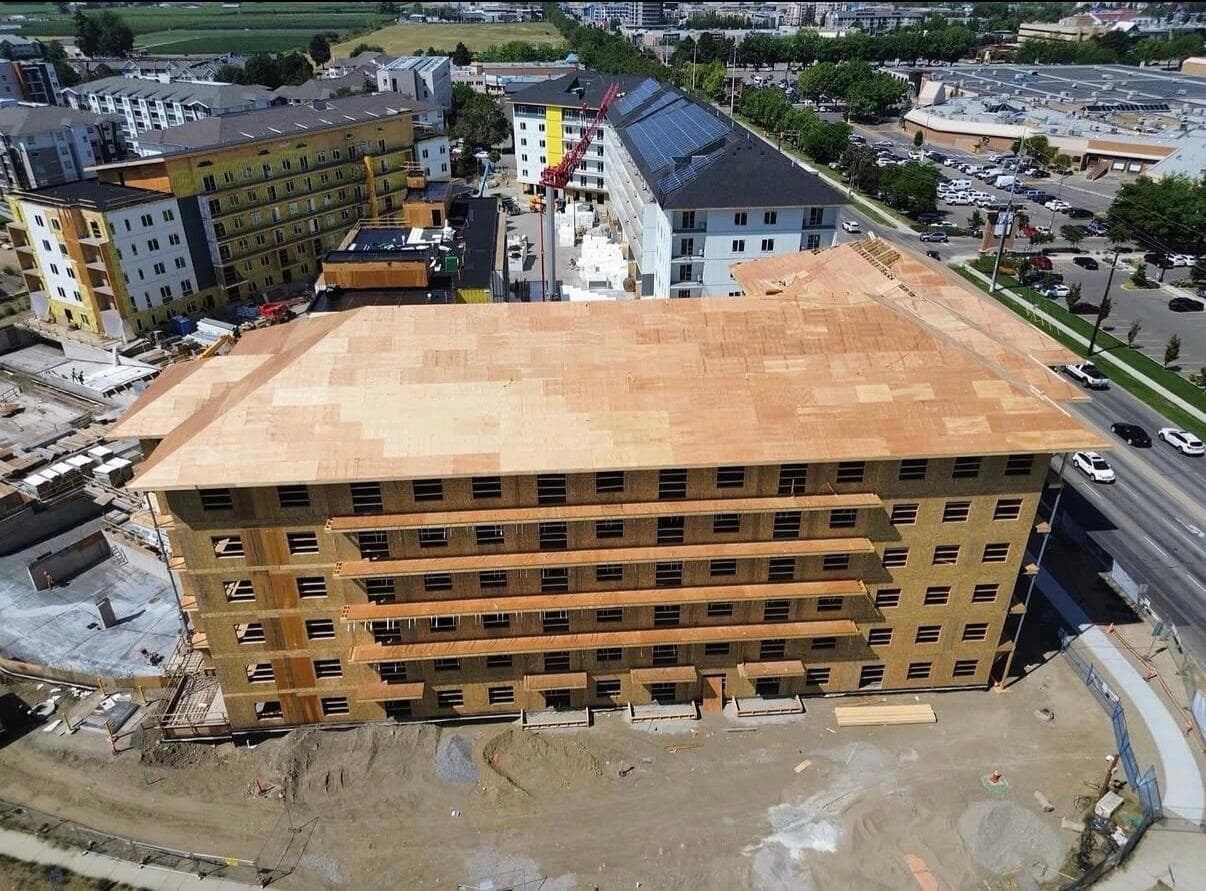 Hermes commercial and multi-family framing project